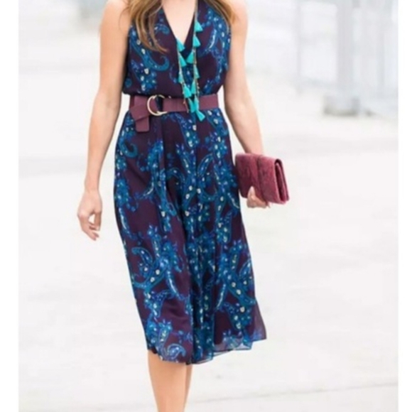 CABI 🤍Paisley Floral Treasures Dress - Picture 1 of 15